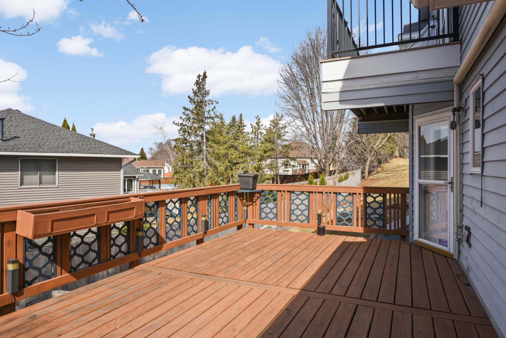 Large Main Level Deck