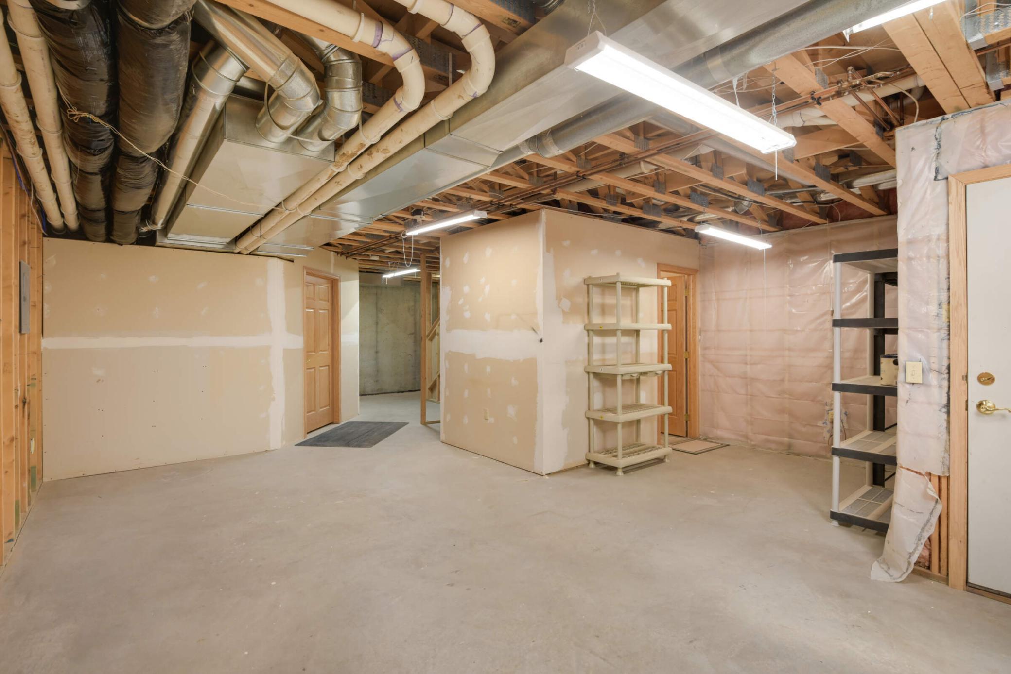 Lower Level w/ Lots of Storage Space