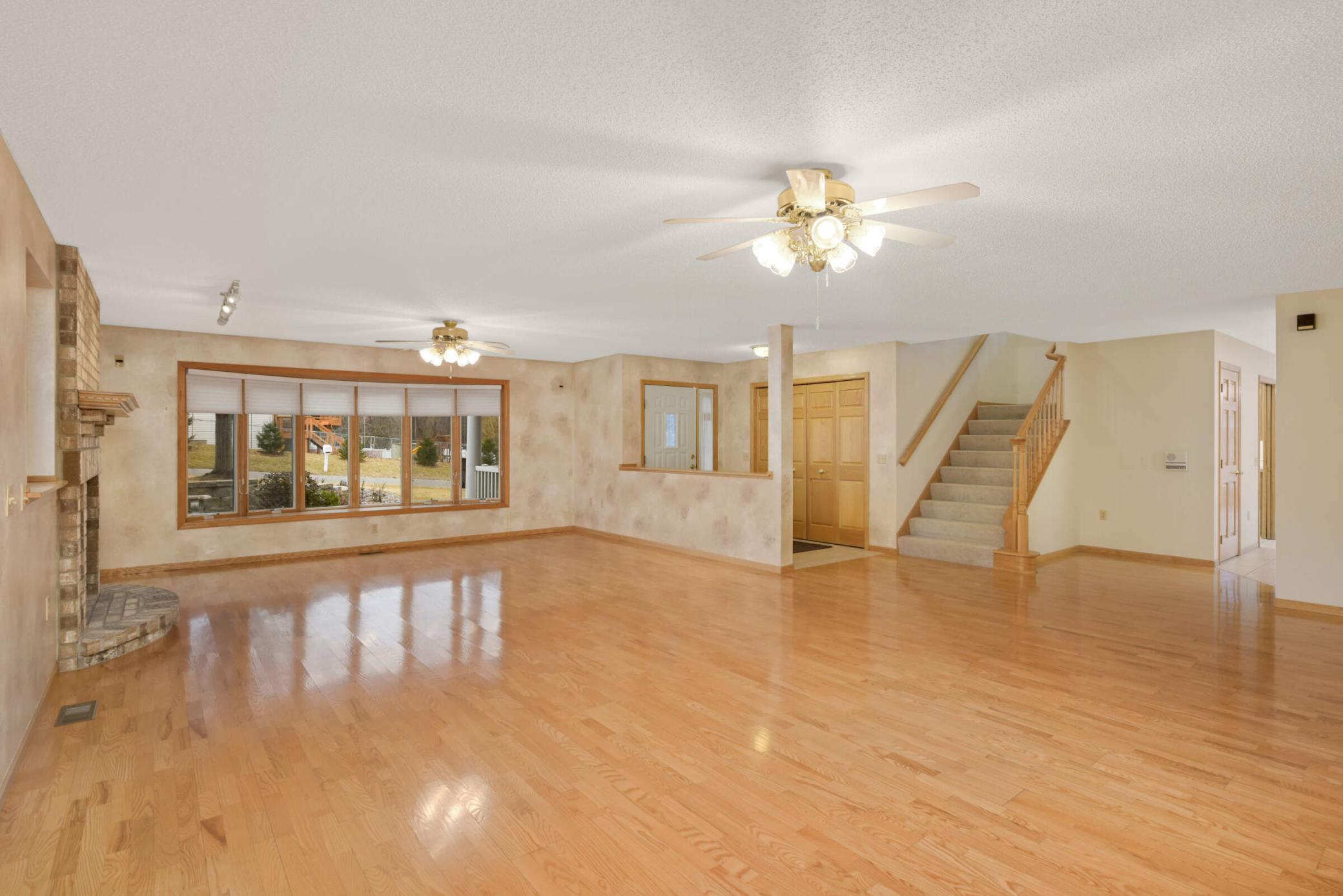 Another View of the Extra Large Main Level Living Room