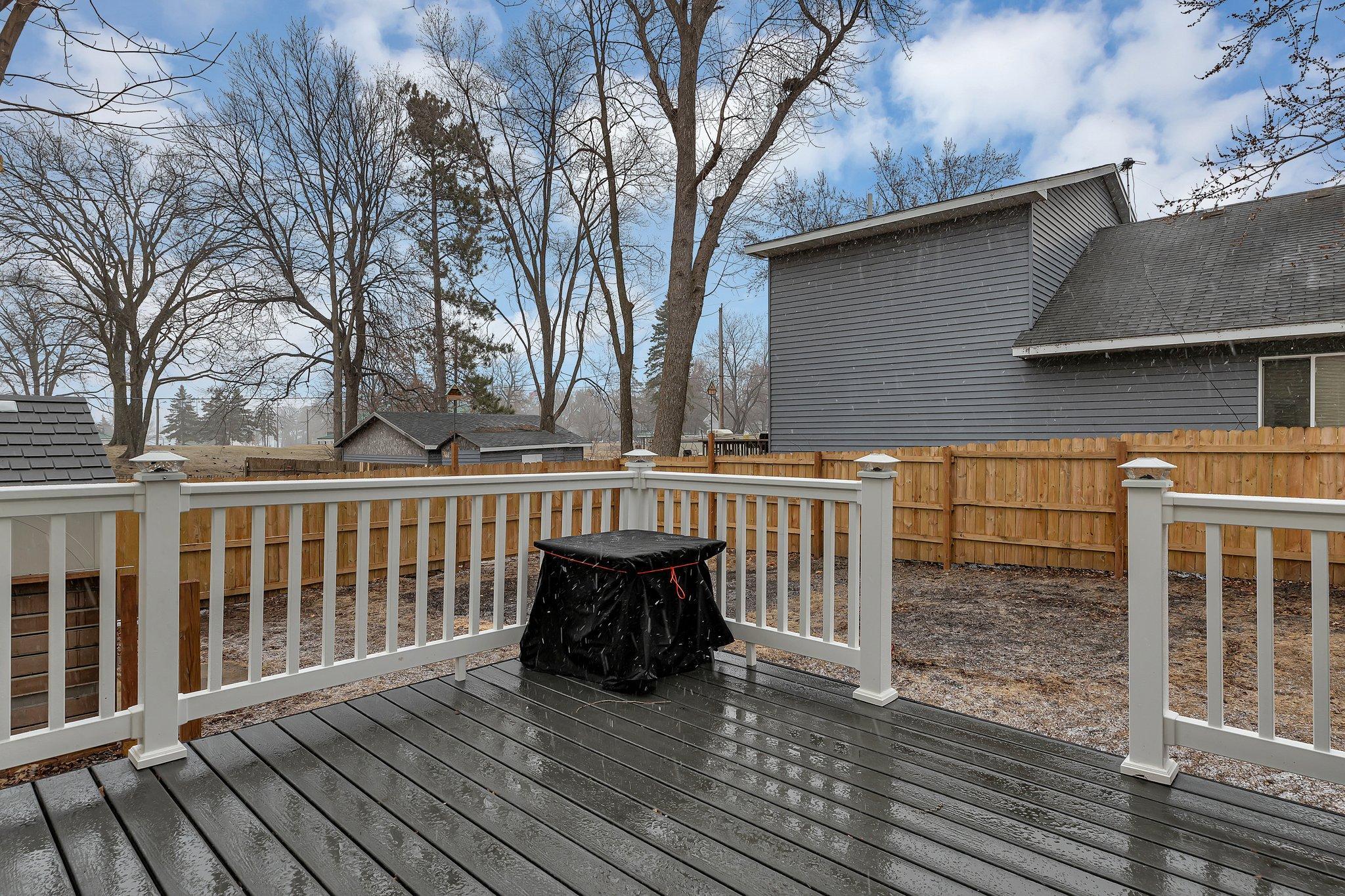 Views of Pleasant Lake From Your Backyard Deck