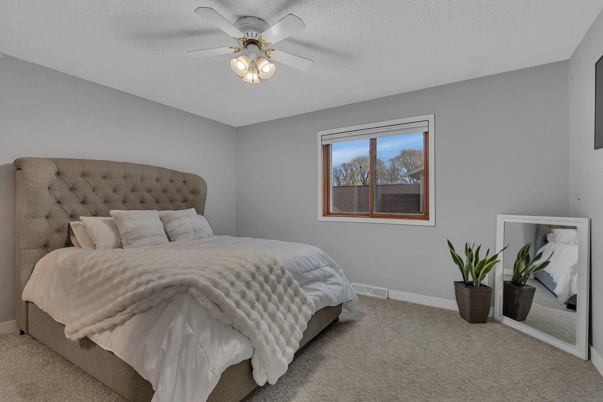 Primary Bedroom has Large Walk-In Closet