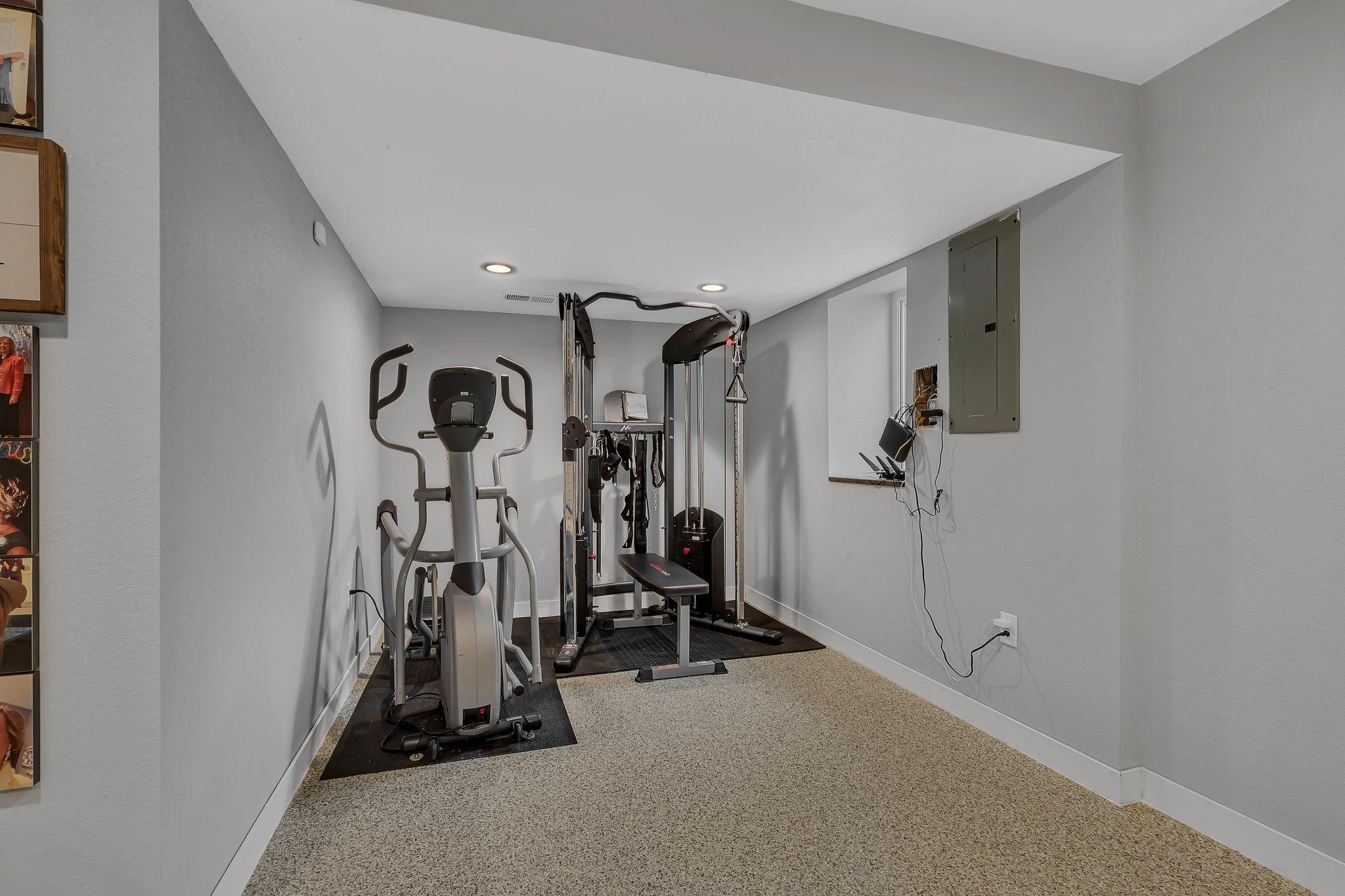 This Space Has So Many Options. Egress Window Allows for 5th Bedroom