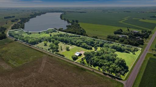 An incredible and rare opportunity to own 44.43 acres with accessible shoreline right on Lake Marshall. *Property lines are approximate*