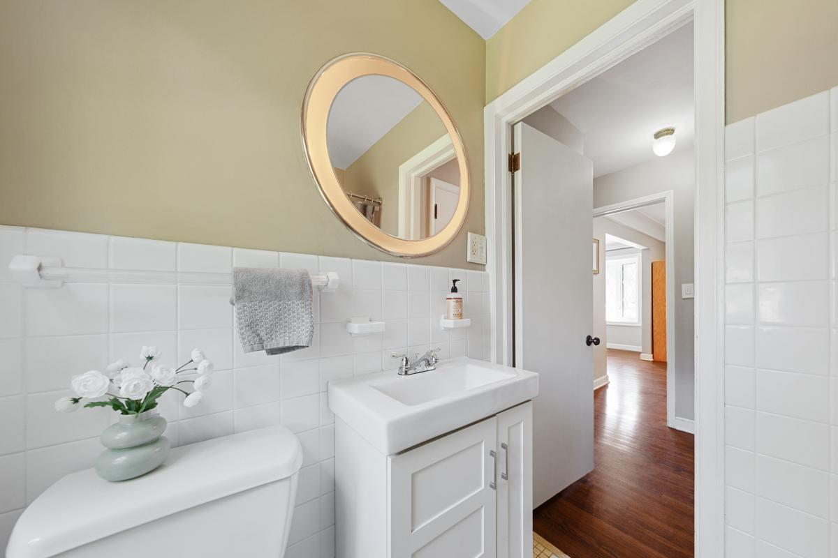 Main Floor Bathroom.