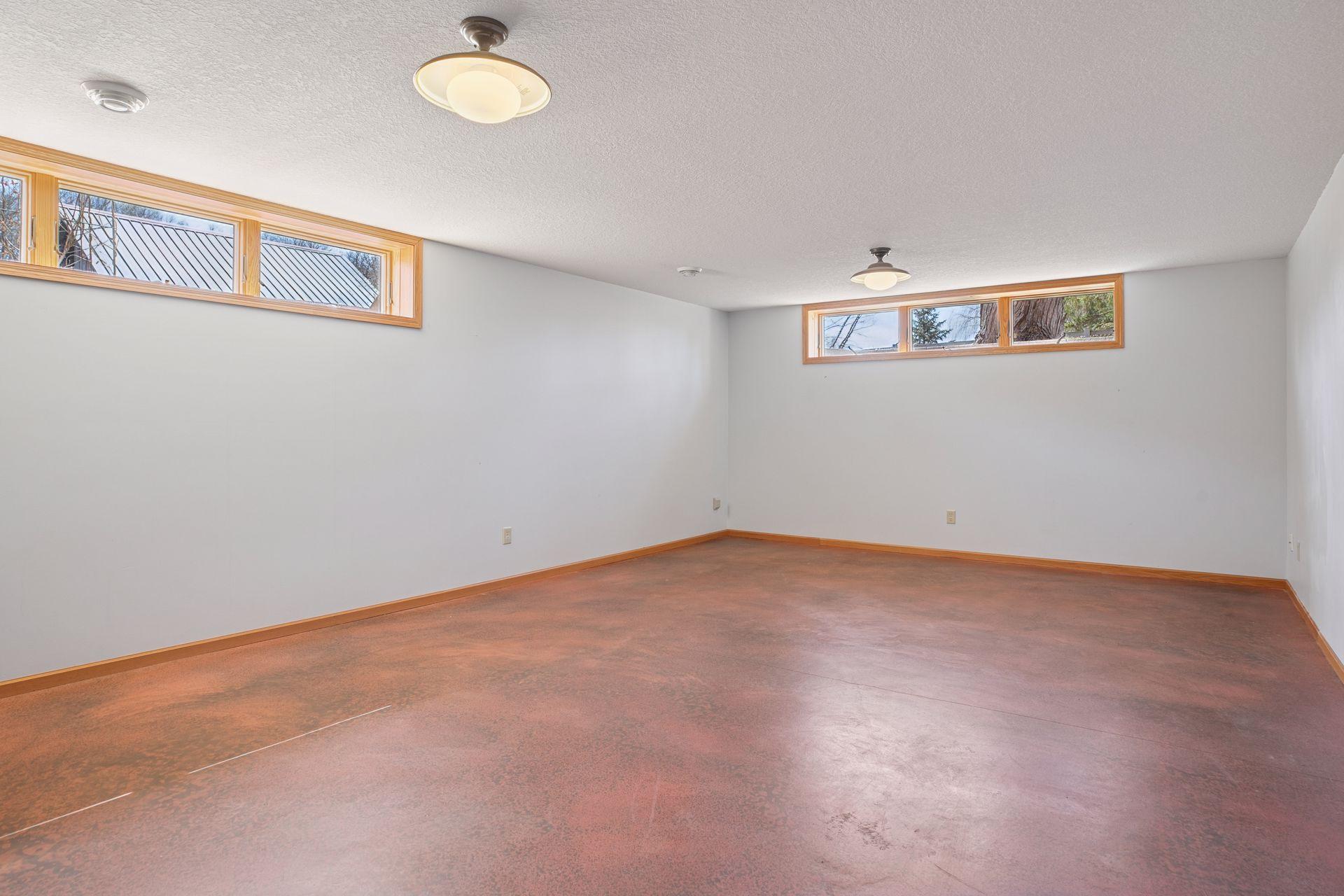 Lower level family room