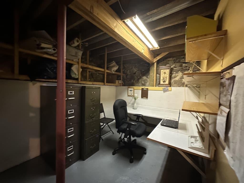 Basement Office
