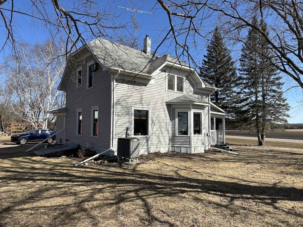 View from side yard