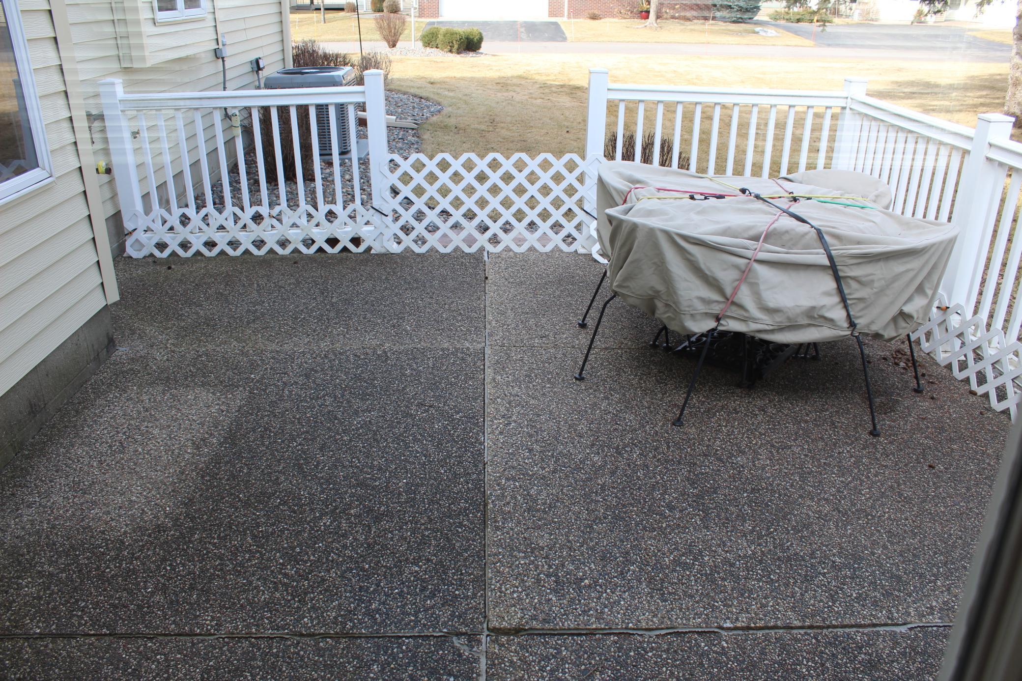 Deck Patio off Sun Room