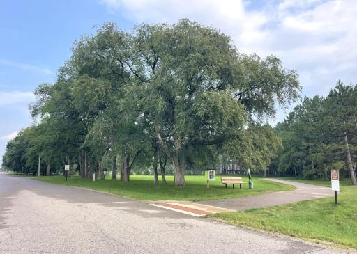 Paved biking trails just 2 blocks away!