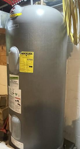 New water heater