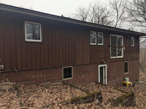 Back side of house