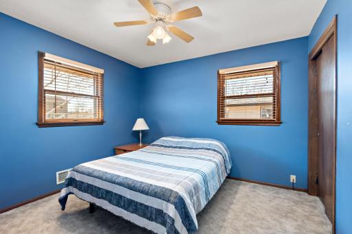 BR 2 also has hardwood floors under carpet!