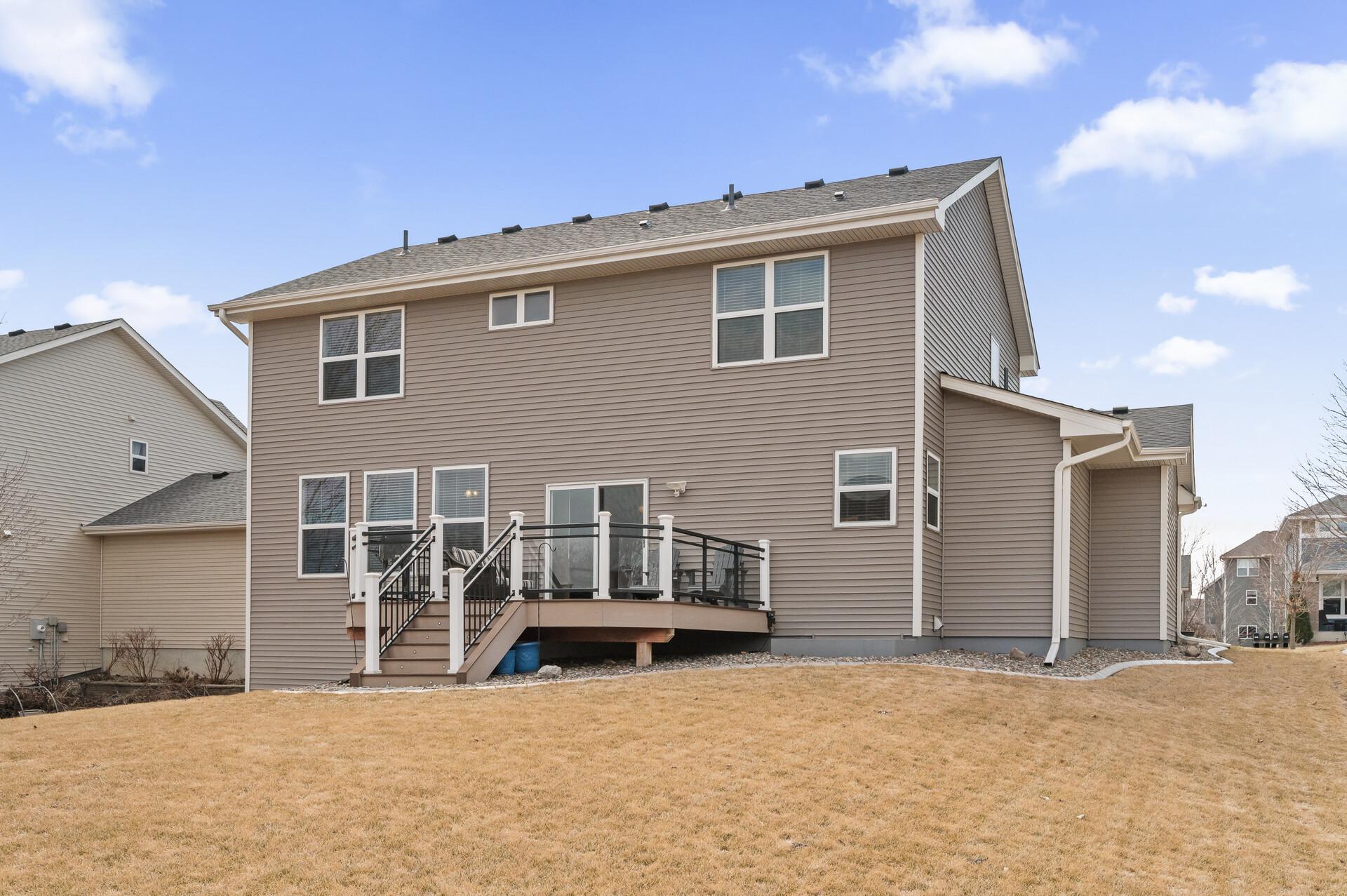 Plenty of green space for kids and pets to play, or for enjoying yard games with family and friends.