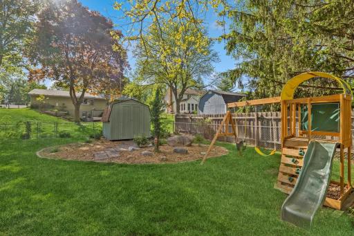 storage shed and play set stays