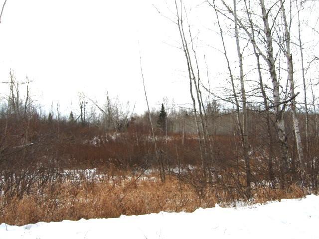 View from Sunray Loop onto lot.