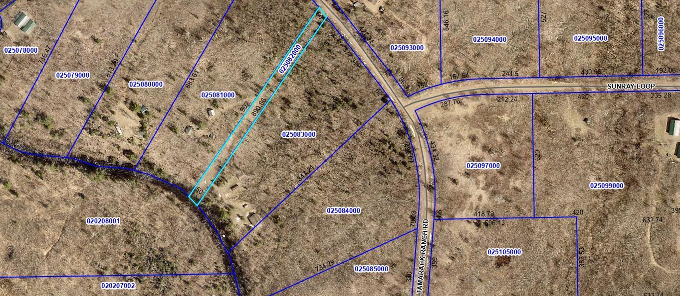 Upper Tamarack River access lot for the use of the property owners in this development. Access lot is 50 feet wide.