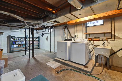 Two washer/dryer sets? Heck yeah! Do your fancy laundry in the primary bedroom suite & handle the rest downstairs! Double the fun, double the fluff!