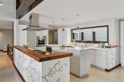 New Custom Kitchen - Wolfe, Quartzite and a place for everything