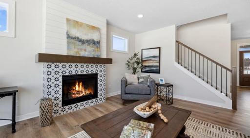 Living Room w/ Fireplace