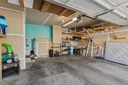 2 Car Garage With Additional Storage Space