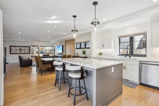 Stunning fully remodeled 3BR/3BA home just TWO BLOCKS from 50th and France - with 2 BRAND NEW gas fireplace inserts installed March, 2025.