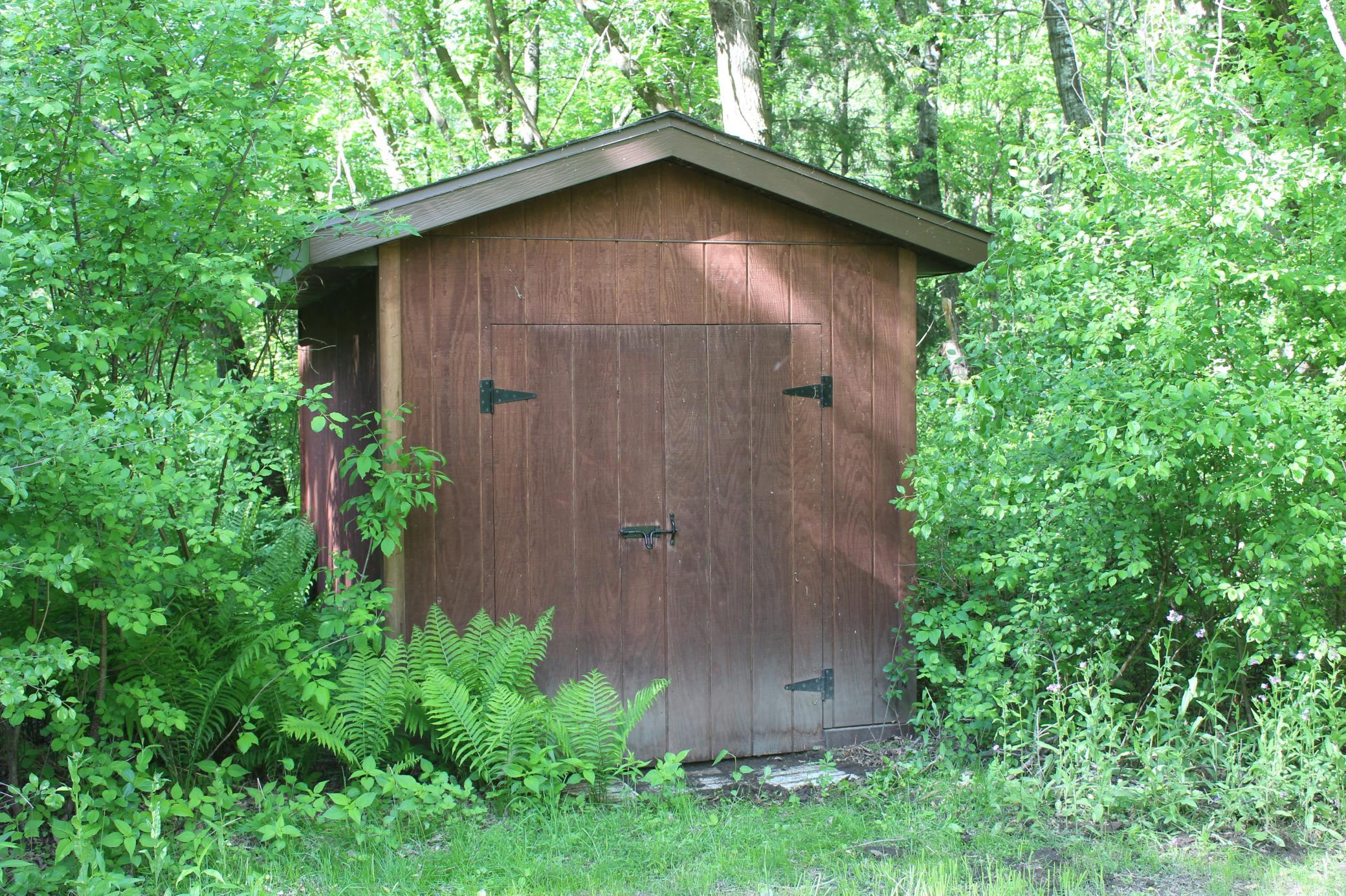 There's even a Shed that's perfect for keeping your mower and whatever else!