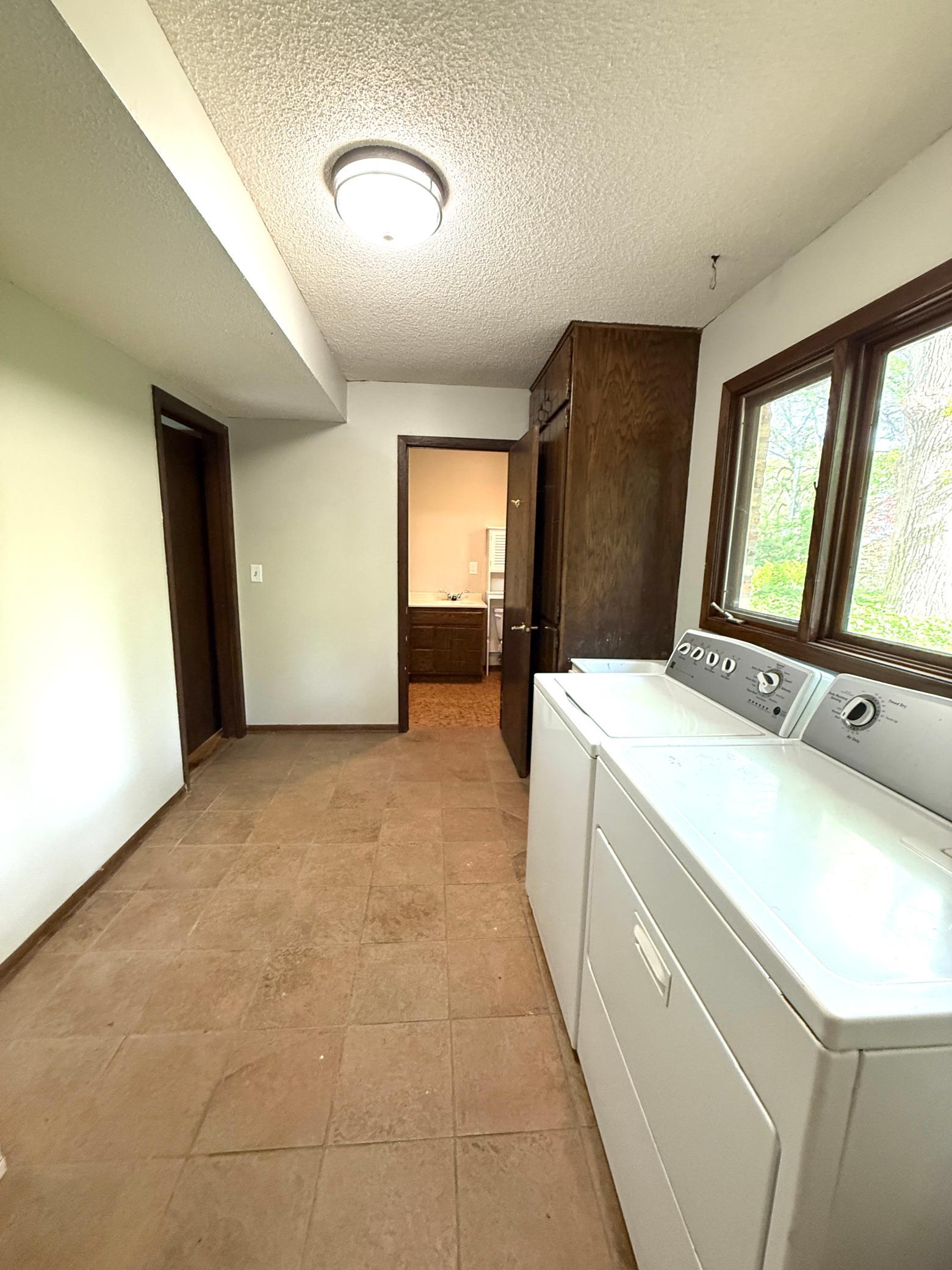 There's even a 3/4 bathroom for cleaning up after working or playing outdoors!