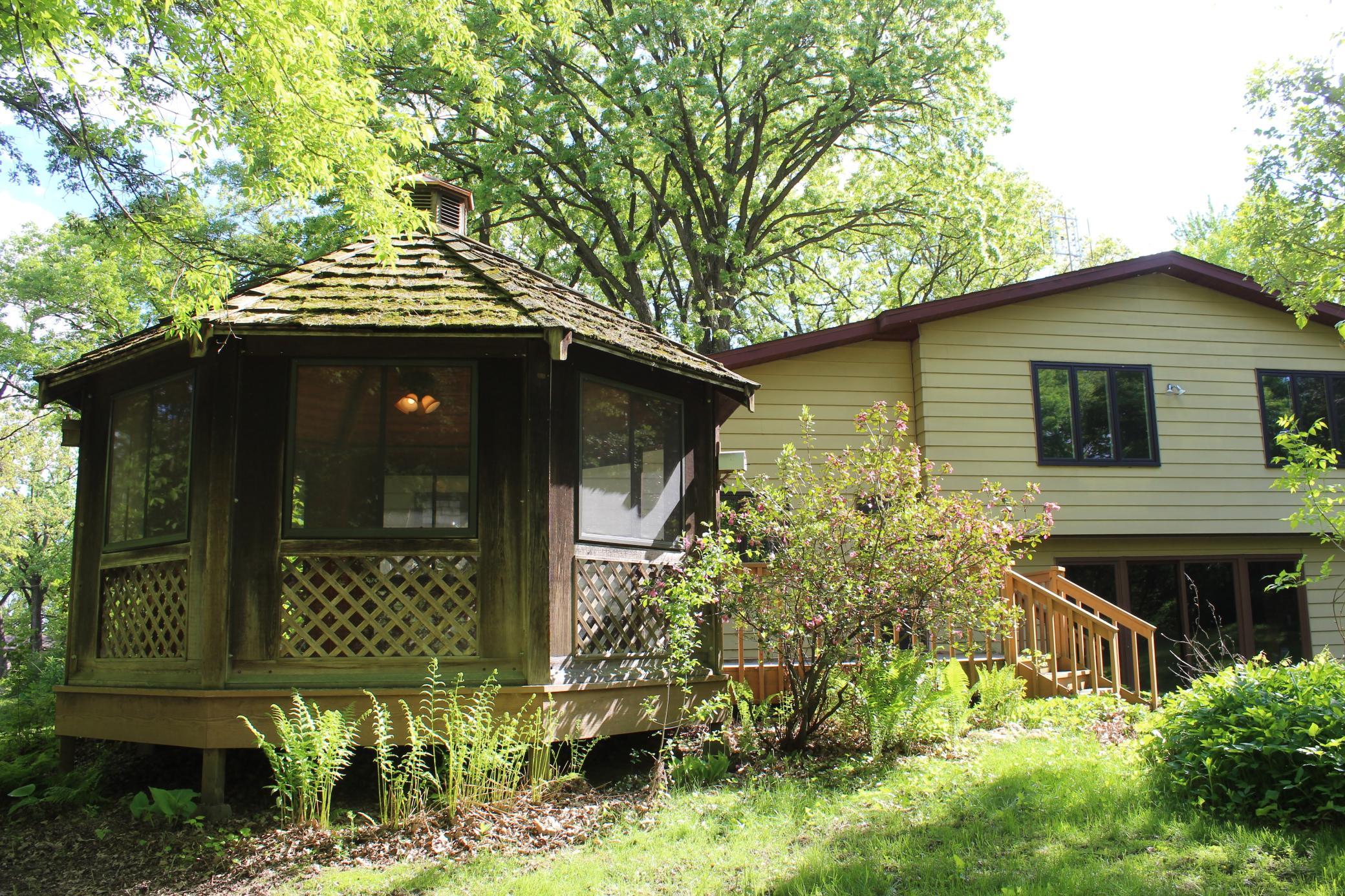 The Gazebo has working electricity and the potential is amazing!