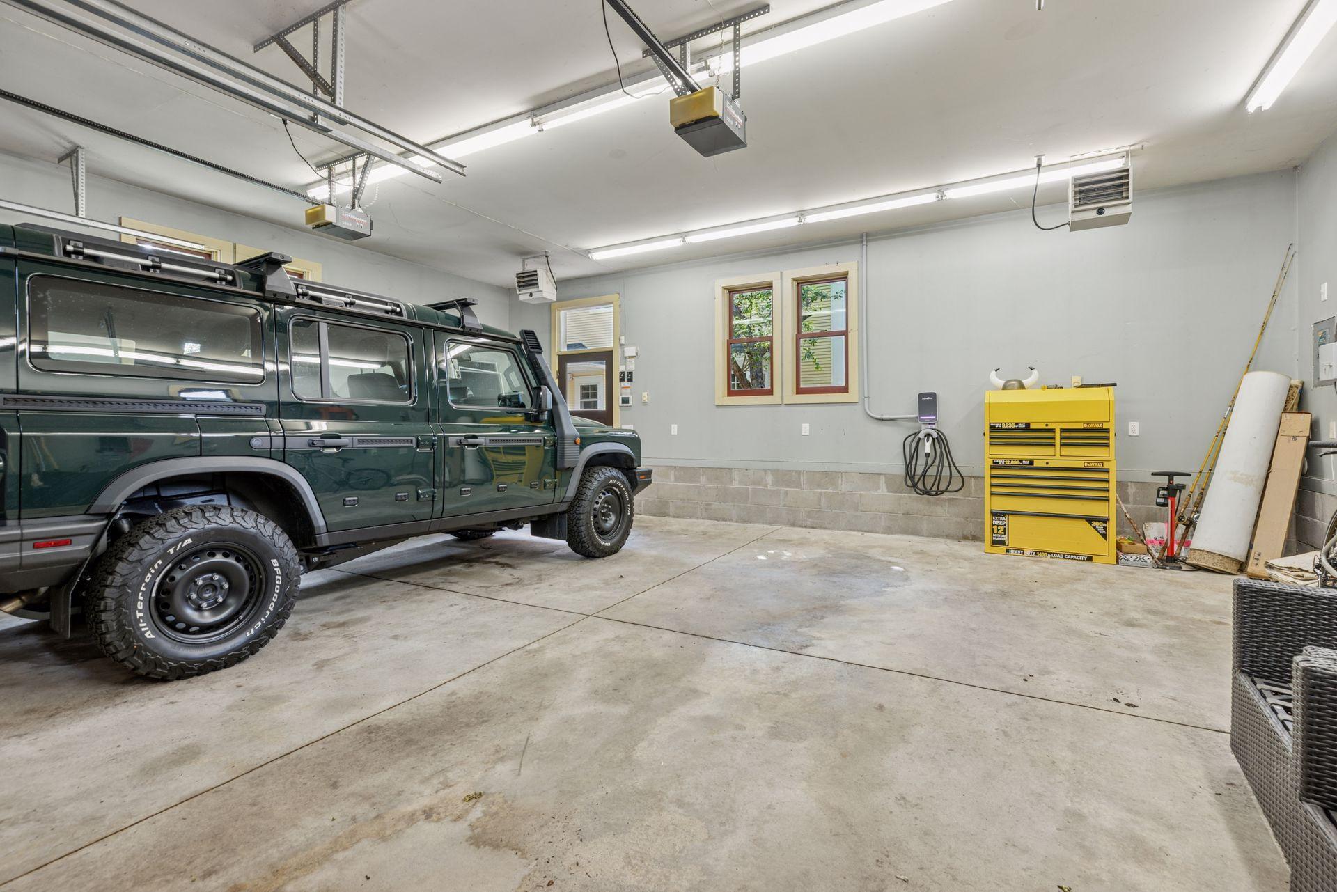 27x23 2+Car Fully finished and heated Detached garage.
