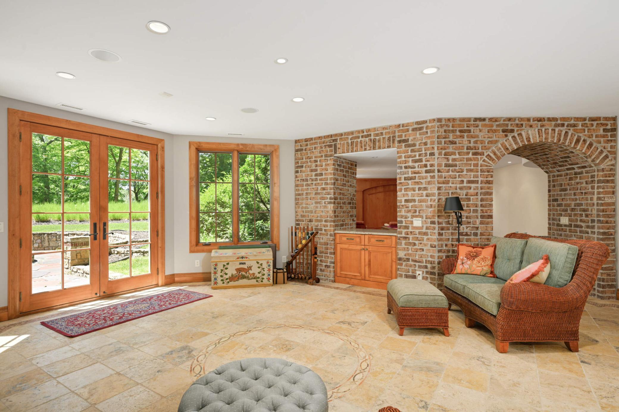 Walk out lower level