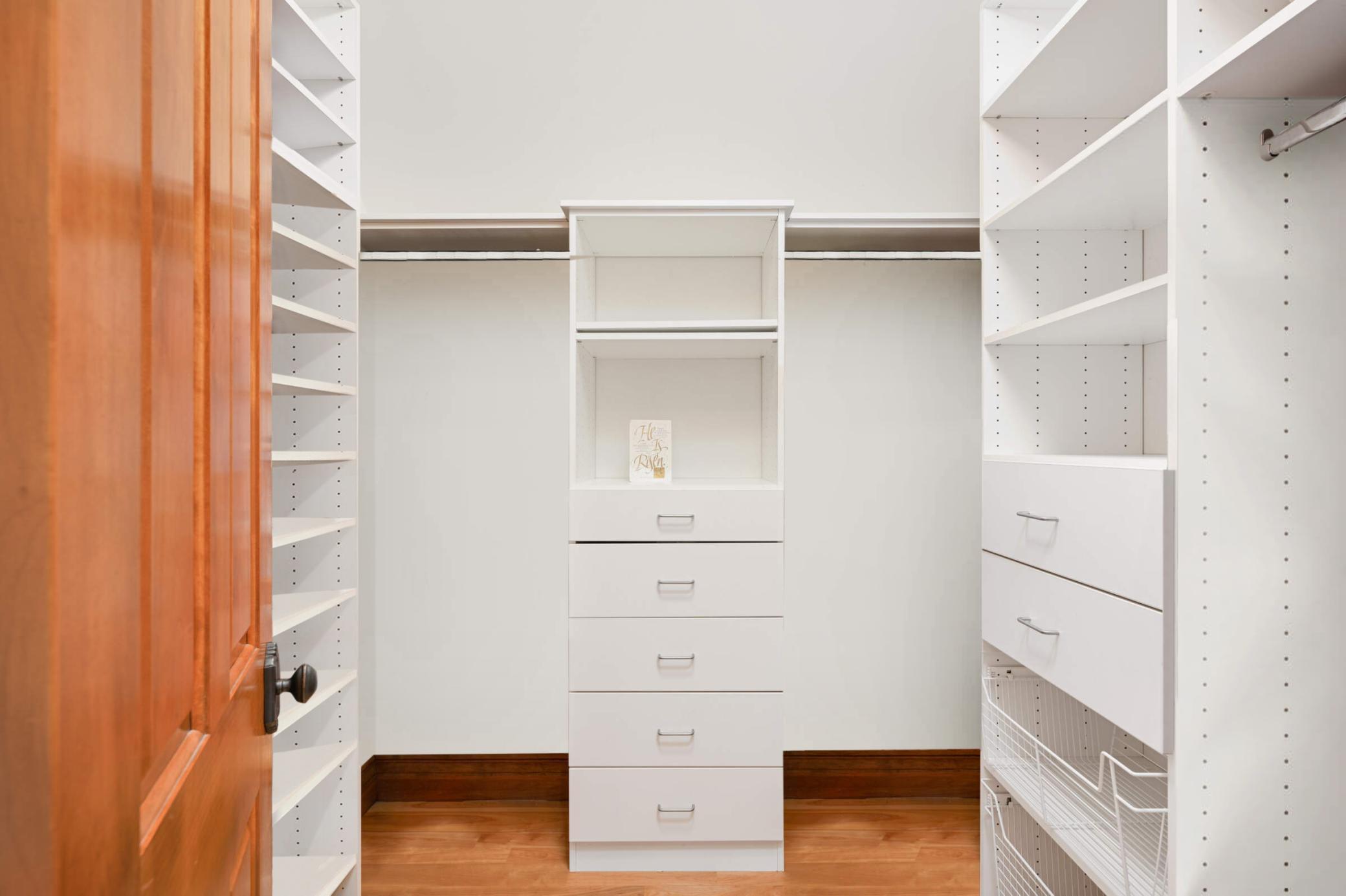 Walk in closet #1 - Primary bedroom