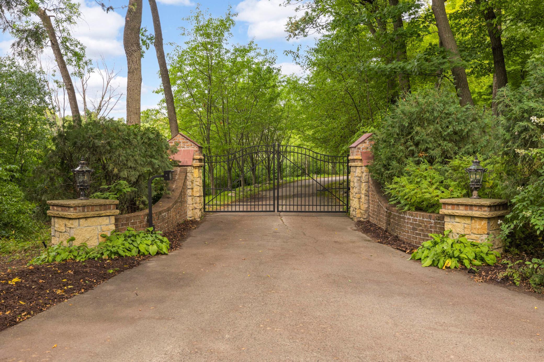 Gated entrance