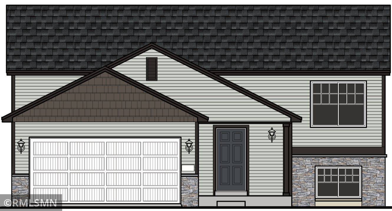 7511 147th Ln Exterior Color Sketch