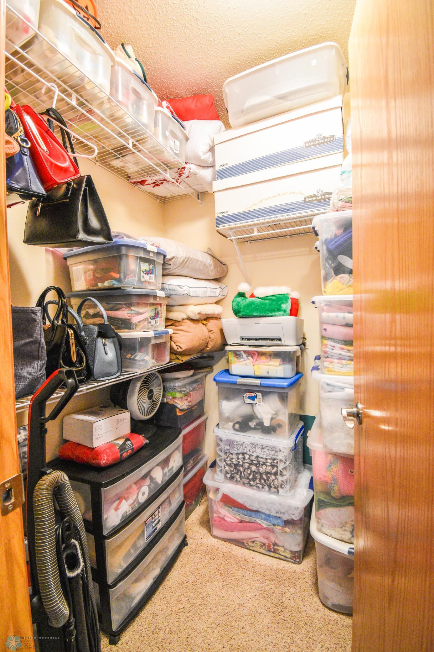 second bedroom large closet