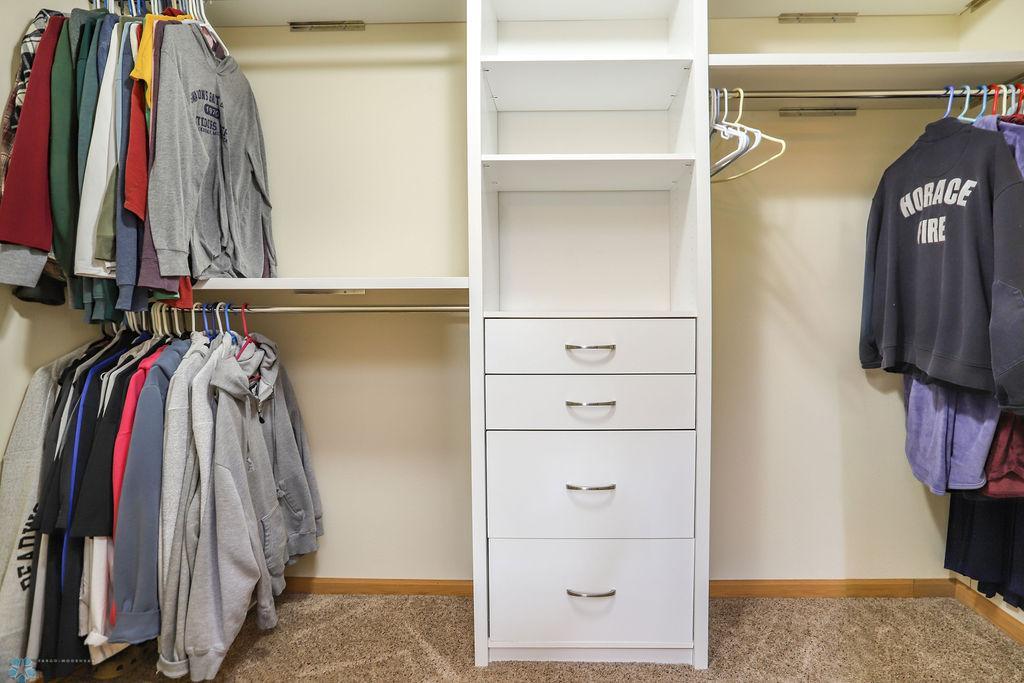 1st basement bedroom closet