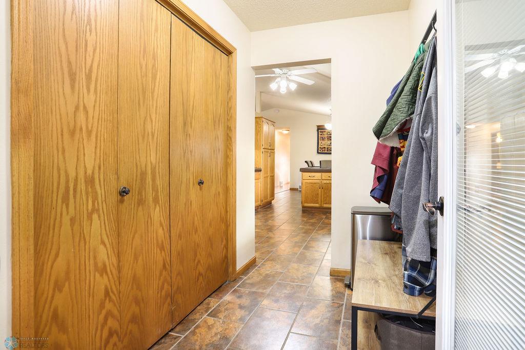Entry from garage