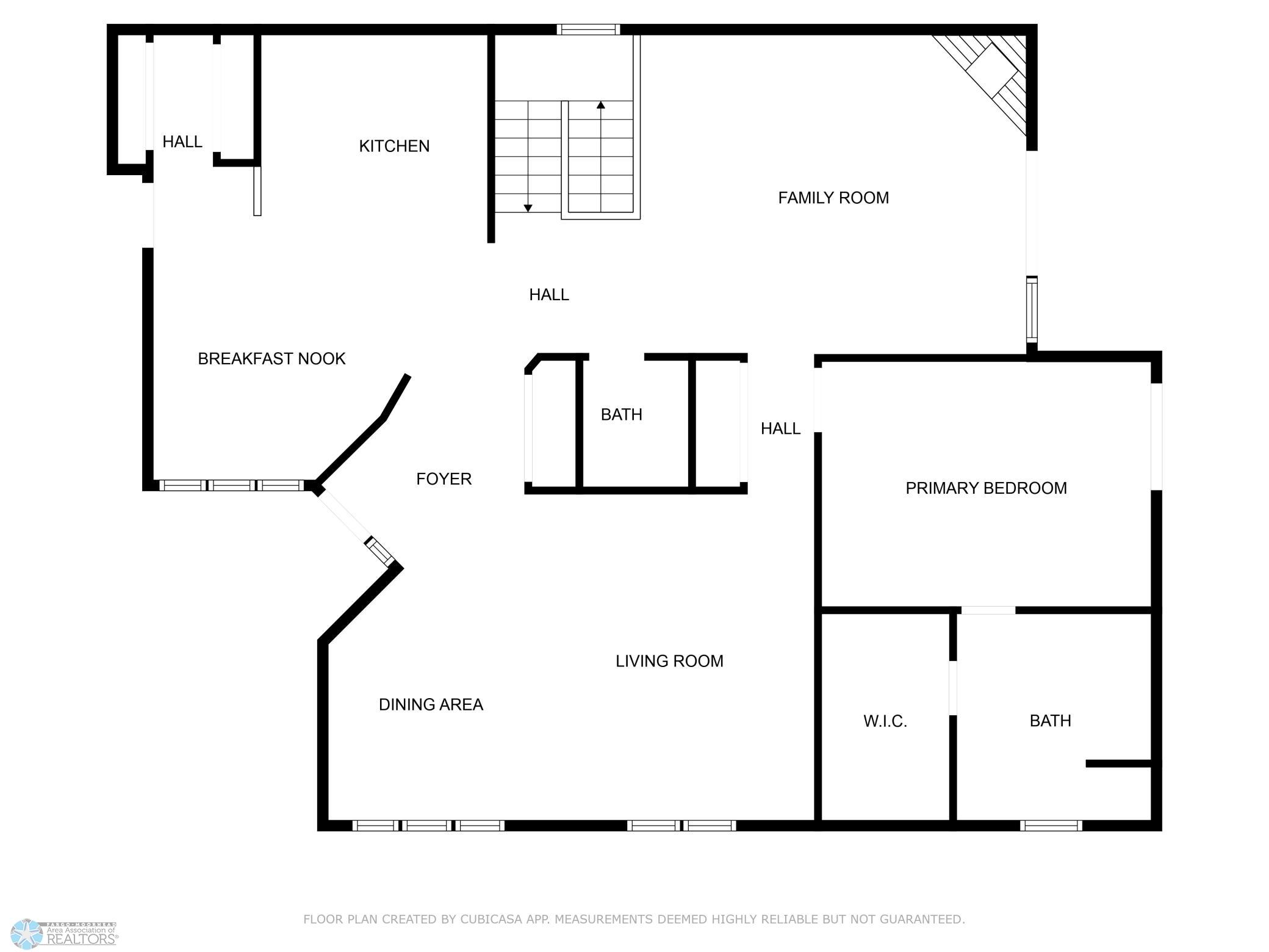 Main level floorplan