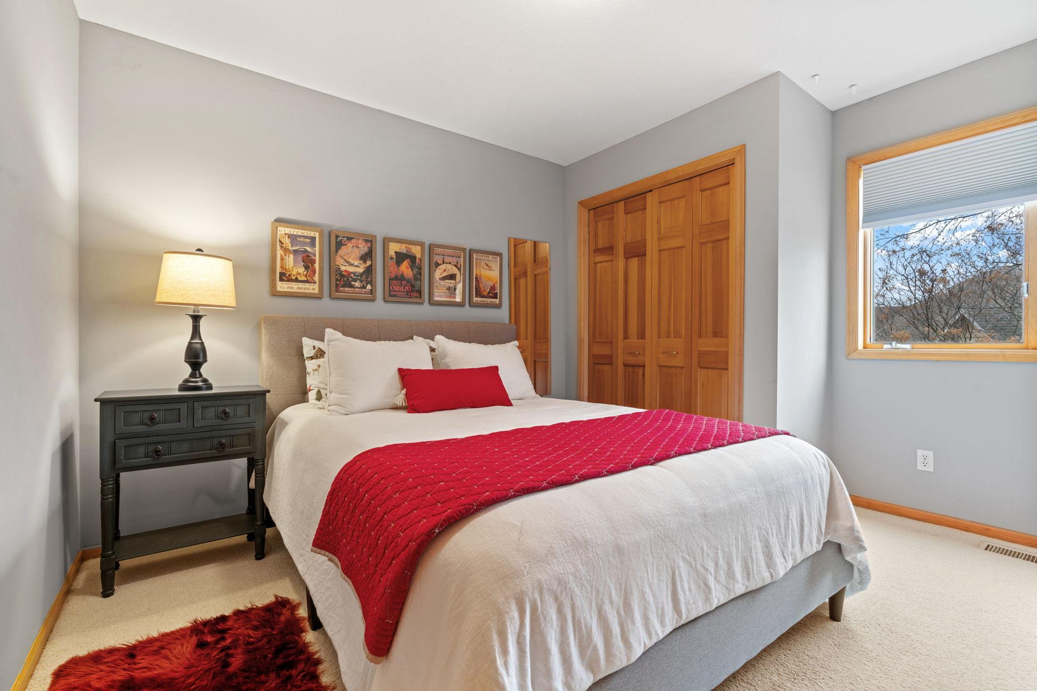 Second upper level bedroom.