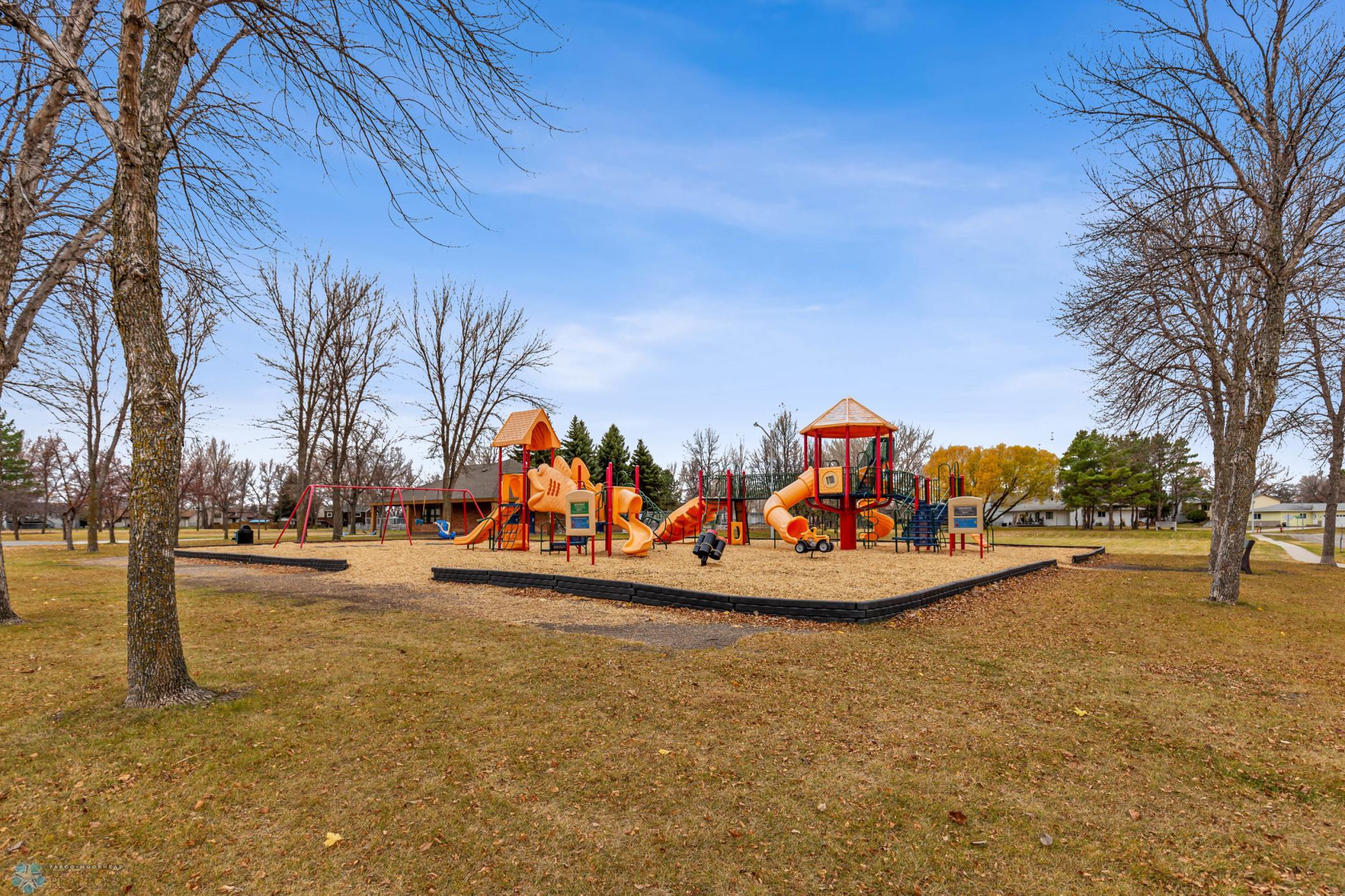Ridgewood Park, across the street
