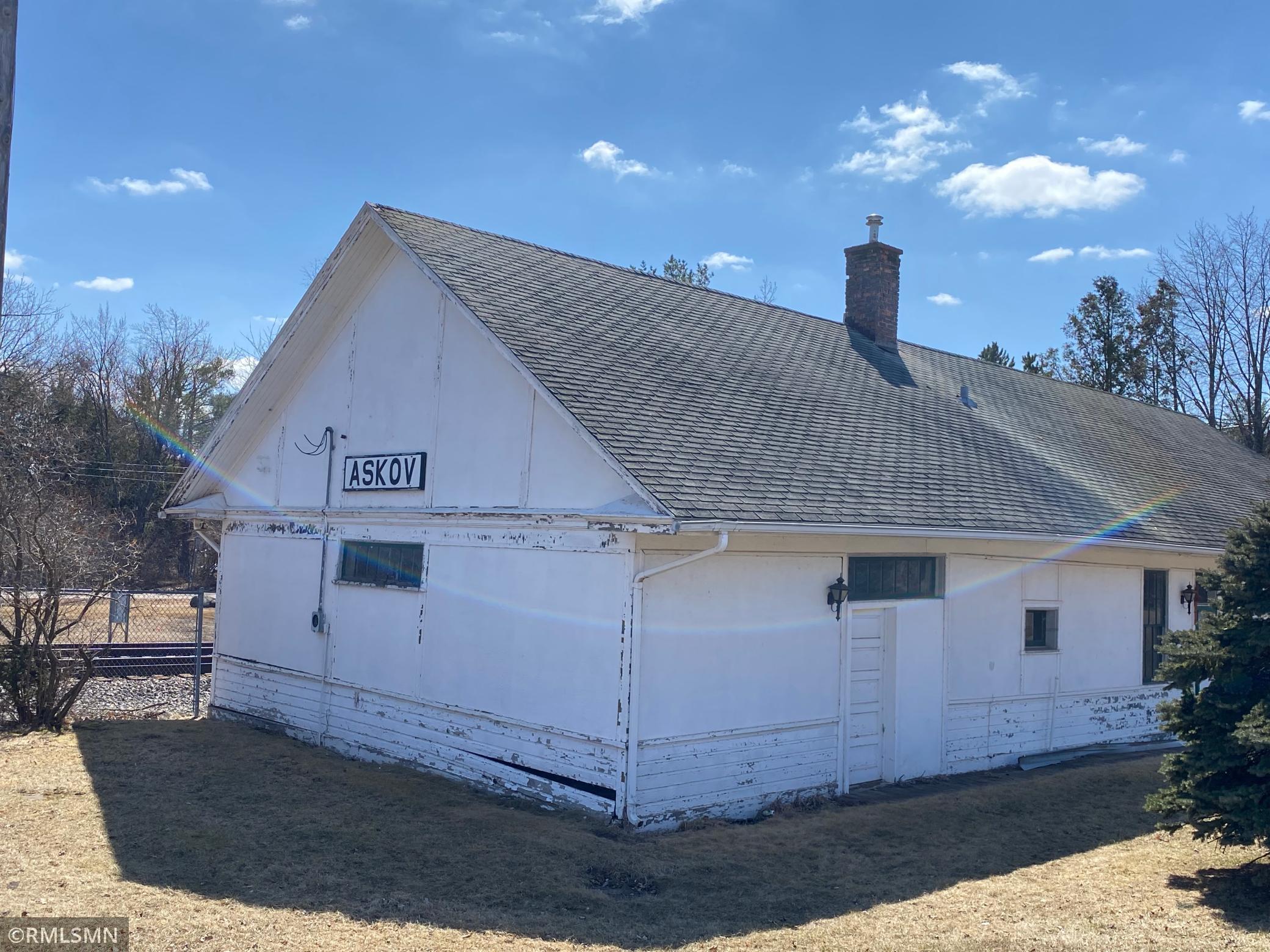 Askov old train depot