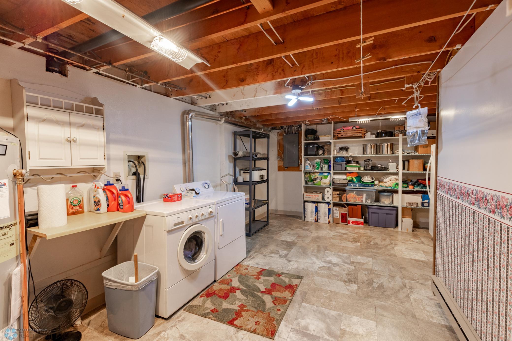 Laundry + Storage Room