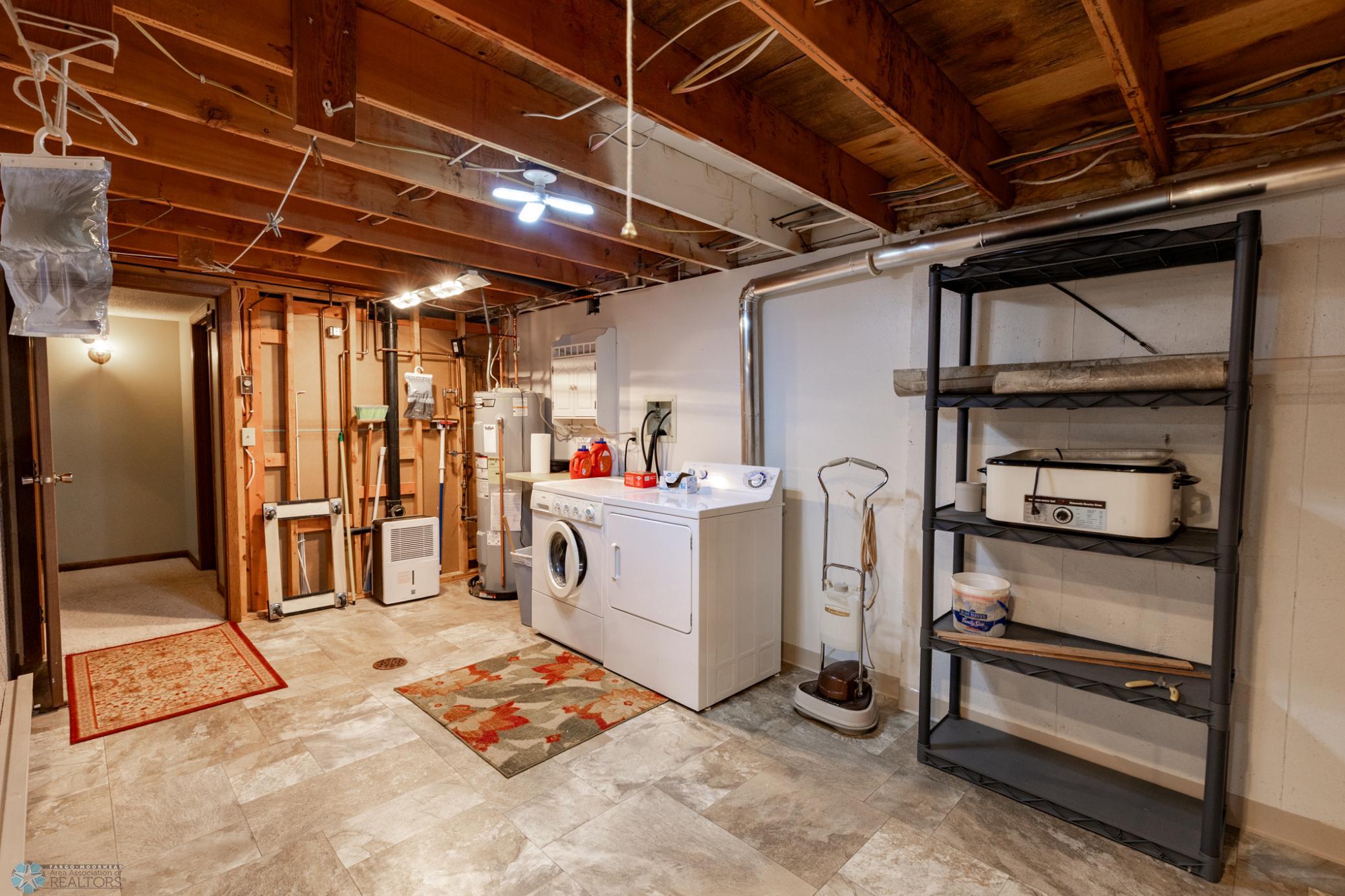 Laundry + Storage Room
