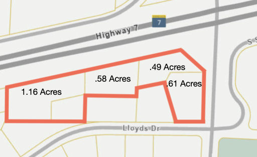 4508 Williston is being listed with 4512 Williston, 14901 State Hwy No 7, and 34 Address Unassigned