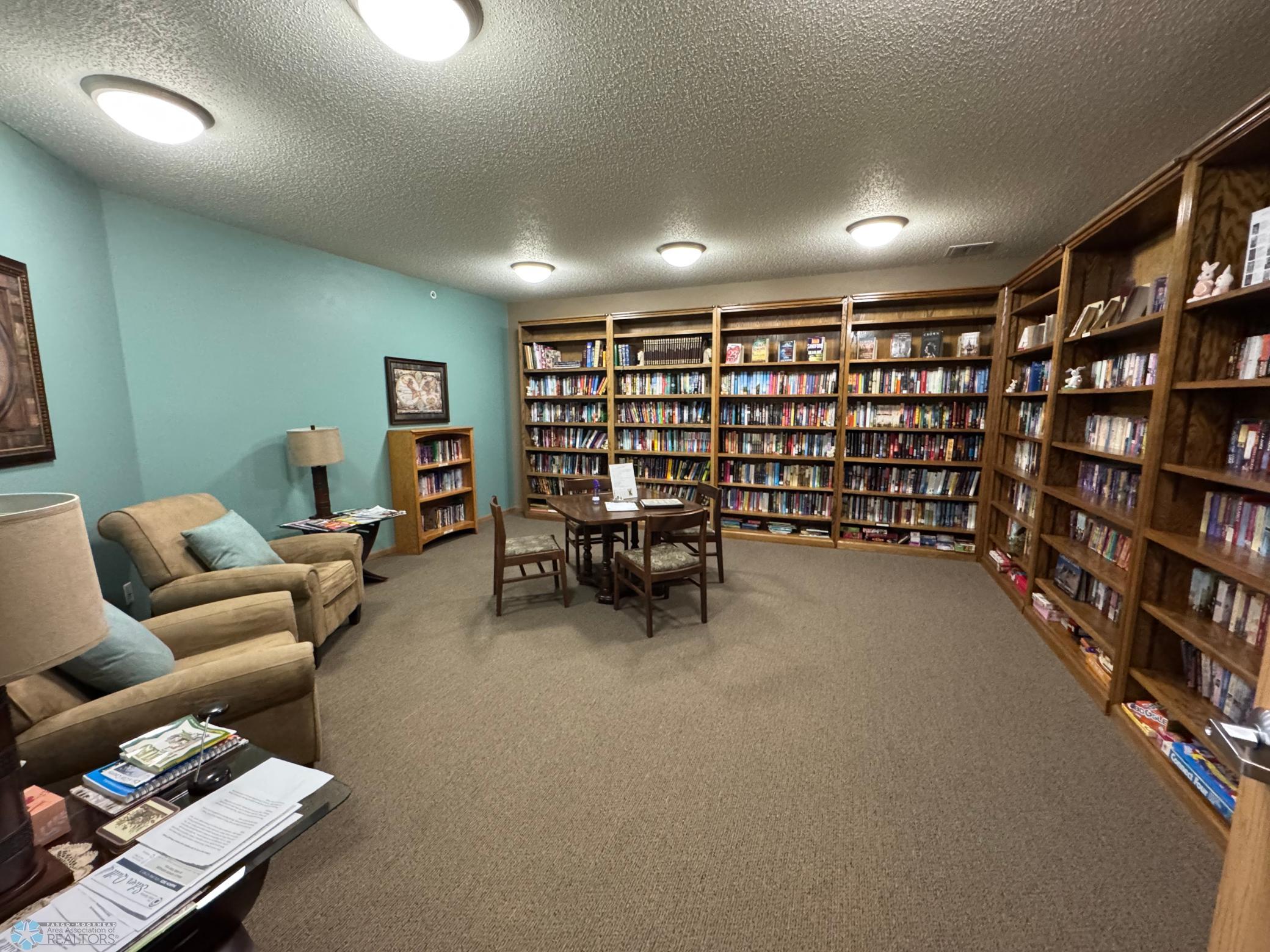 Condo Library Space