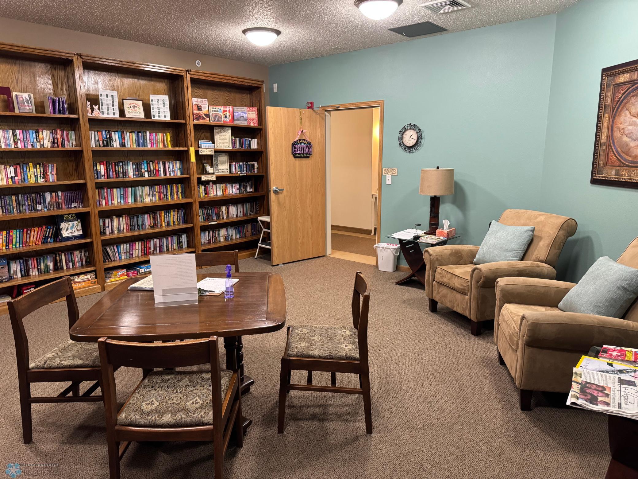 Condo Library Space