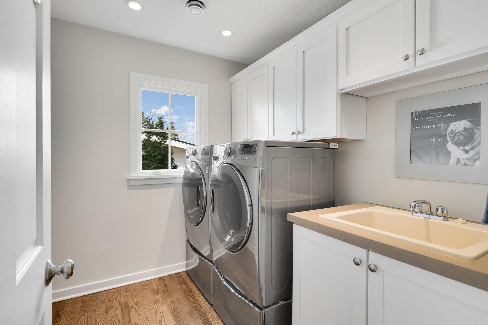 Main level laundry