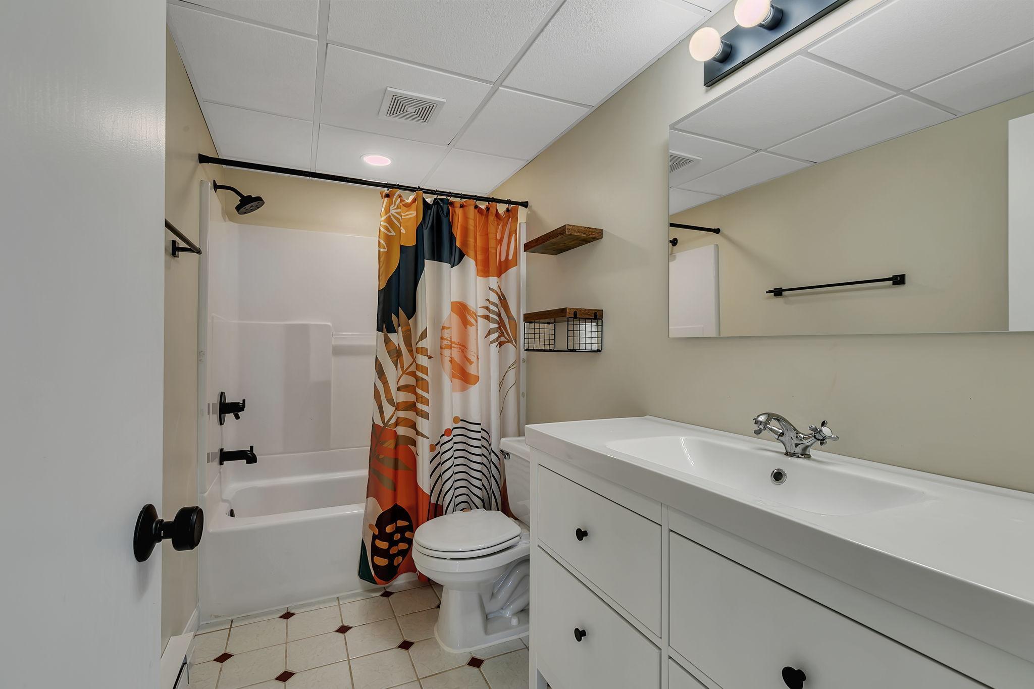 Lower Level Full Bathroom