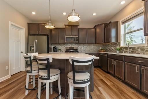 Cooking will be a treat in this beautiful kitchen!