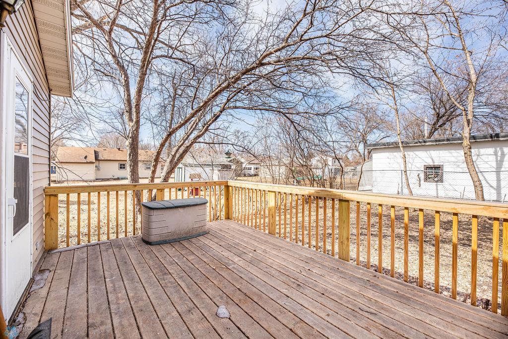 Large Deck off Back of the House