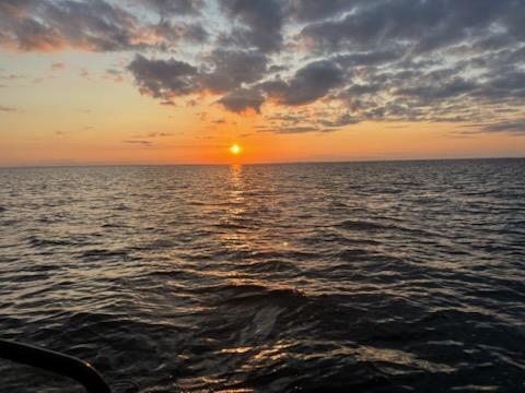 The location on the peninsula also allows for amazing sunrises